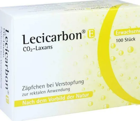 Lecicarbon E Co2 Laxans Erwachsenensuppositorien 100 Stück