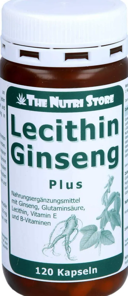 Lecithin Ginseng Plus Kapseln 120 Stück