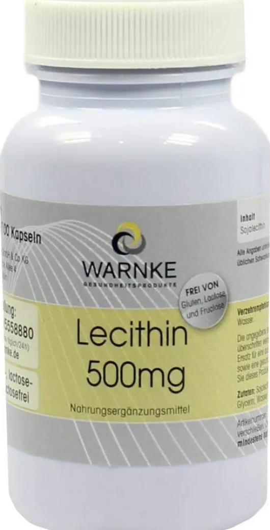 Lecithin 500 mg 100 Kapseln