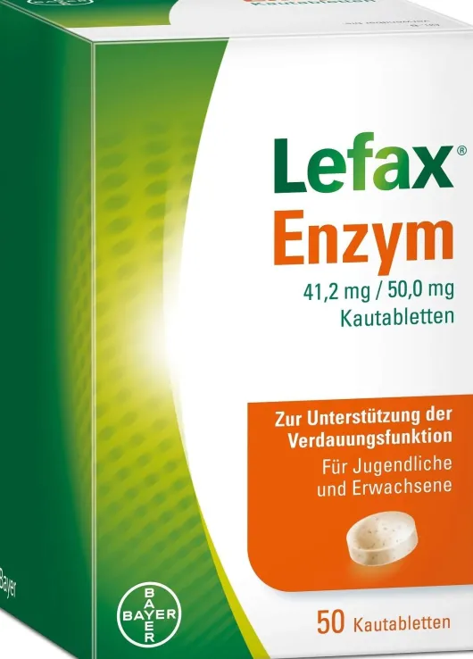 Lefax Enzym 50 Kautabletten