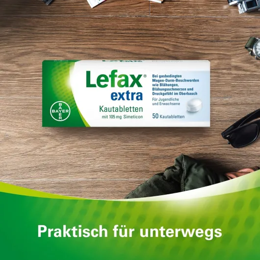 Lefax extra 50 Kautabletten
