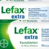 Lefax extra 2 x 50 Kautabletten