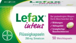Lefax intens Flüssigkapseln 250 mg Simeticon 50 Stück