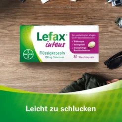 Lefax intens Flüssigkapseln 250 mg Simeticon 50 Stück