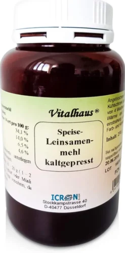 Leinsamenmehl Kaltgepresst Vitalhaus 250 G Pulver