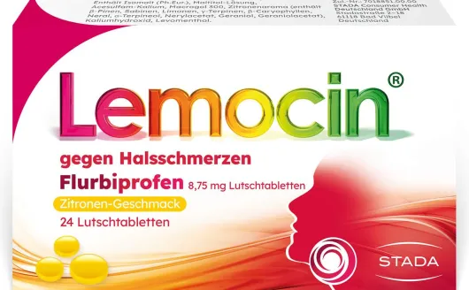 Lemocin gegen Halsschmerzen Flurbiprofen 8,75 mg Lutschtabletten