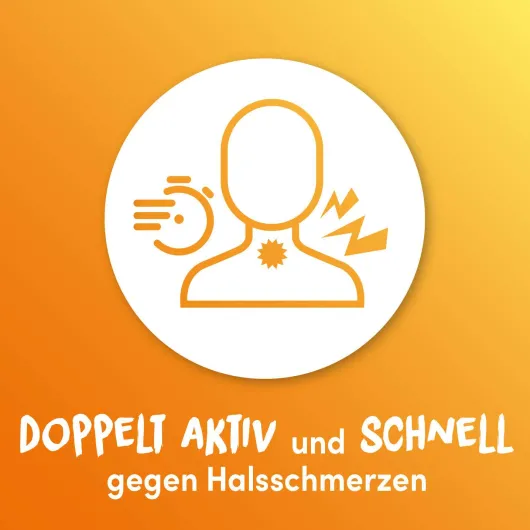 Lemocin gegen Halsschmerzen mit Honig-Zitronengeschmack 24 Lutschtabletten