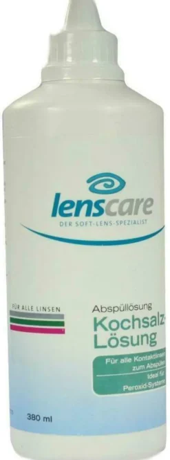 Lenscare 380 ml Kochsalzlösung