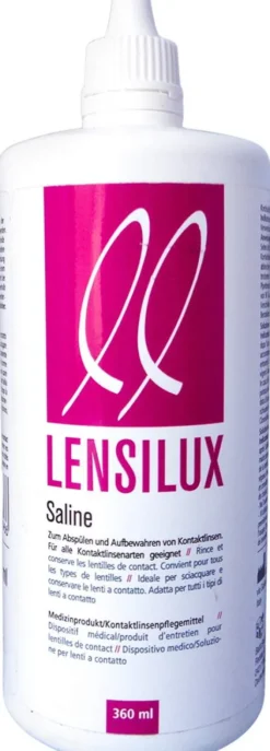 Lensilux Saline Kochsalzlösung