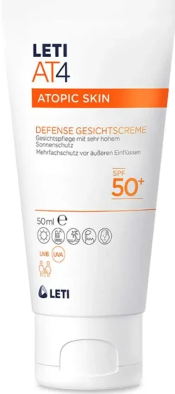 Leti At4 Defense Spf 50+ Creme 50 ml