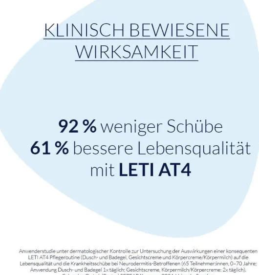 LETI AT4 Dusch- und Badegel 750 ml