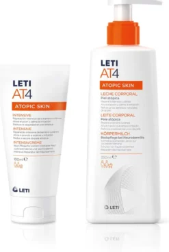 LETI AT4 Intensivcreme 100 ml + LETI AT4 Körpermilch 250 ml