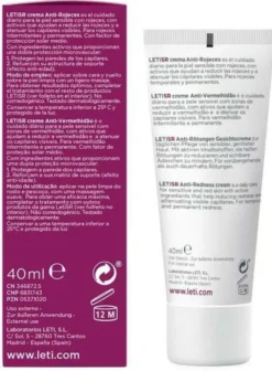 LETI SR Anti Rötungen SPF 20 40 ml Gesichtscreme