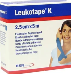 Leukotape K 2,5cm Blau