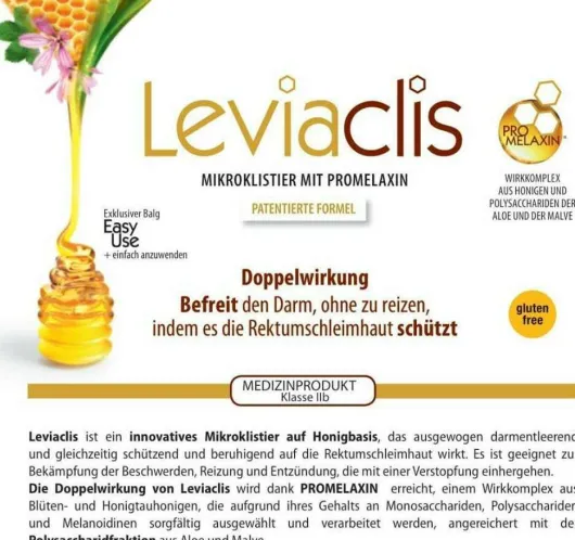 Leviaclis Erwachsene Klistiere bei Verstopfung 60 G