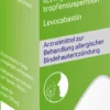 Levocabastin axicur 0,5 mg je ml 4 ml Augentropfen