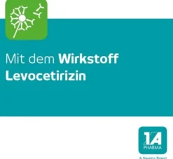 Levocetirizin 1a Pharma 5 mg 20 Filmtabletten