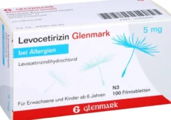 Levocetirizin Glenmark 5 mg 100 Filmtabletten