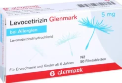 Levocetirizin Glenmark 5 mg 50 Filmtabletten