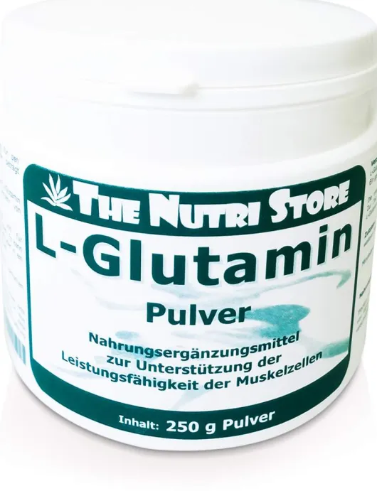 L - Glutamin 100 % Rein Pulver 250 G
