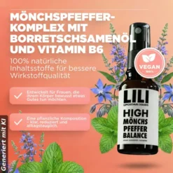 LILI Liposomal Liquids High Mönchspfeffer Balance liposomal 30 ml Spray