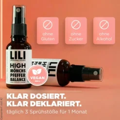 LILI Liposomal Liquids High Mönchspfeffer Balance liposomal 30 ml Spray