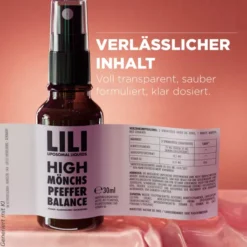 LILI Liposomal Liquids High Mönchspfeffer Balance liposomal 30 ml Spray