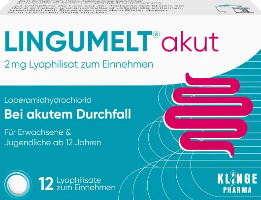 Lingumelt Akut 2 mg Lyophilisat zum Einnehmen 12 Stück