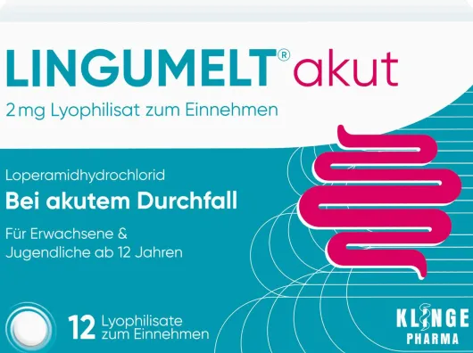 Lingumelt Akut 2 mg Lyophilisat zum Einnehmen 12 Stück