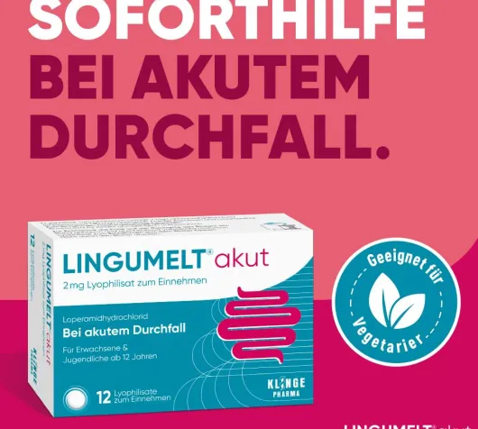 Lingumelt Akut 2 mg Lyophilisat zum Einnehmen 12 Stück