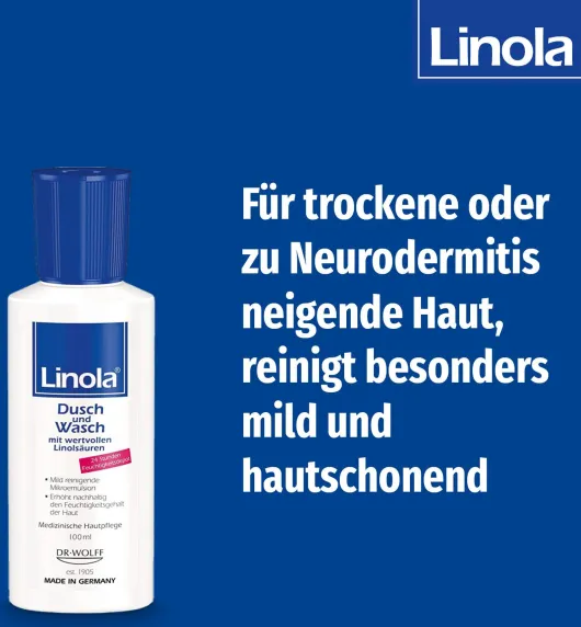 Linola Dusch und Waschlotion 100 ml