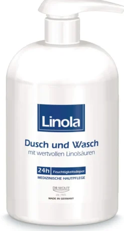 Linola Dusch- und Waschlotion mit Spender 500 ml