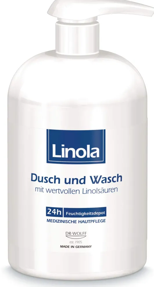 Linola Dusch- und Waschlotion mit Spender 500 ml