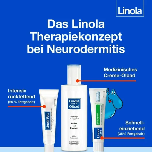 Linola Fett Nachtkerzenöl 50 g Creme