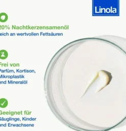 Linola Fett Nachtkerzenöl 50 g Creme