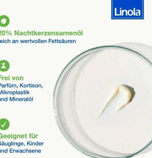Linola Fett Nachtkerzenöl 50 g Creme