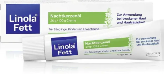 Linola Fett Nachtkerzenöl 50 g Creme