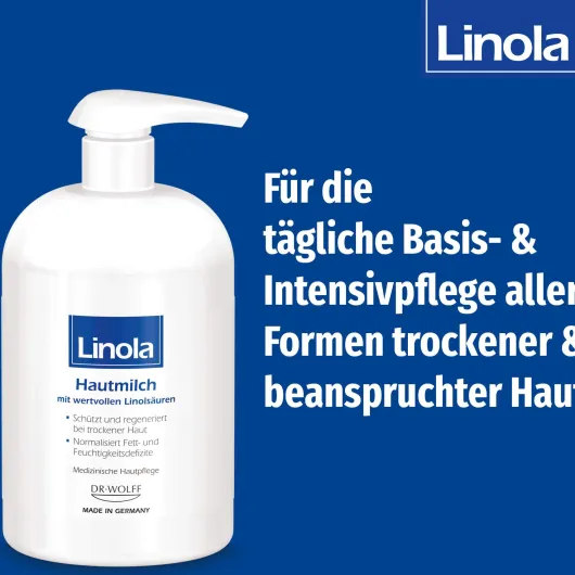 Linola Hautmilch im Spender 500 ml
