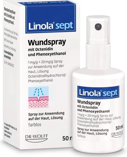 Linola sept Wundspray 50 ml Lösung