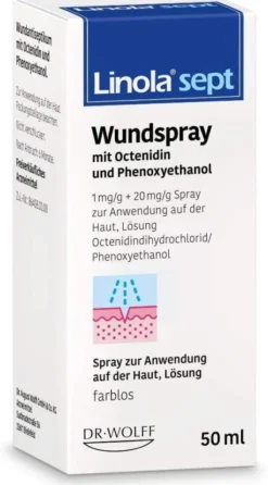 Linola sept Wundspray 50 ml Lösung