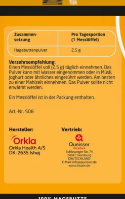 Litozin Hagebuttenpulver 130 G