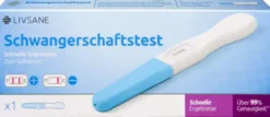 Livsane Schwangerschaftstest Schnelle Ergebnisse 1