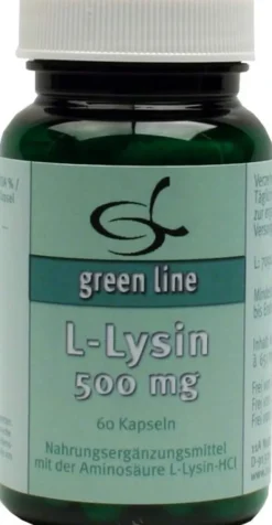 L Lysin 500 mg 60 Kapseln