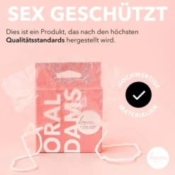 Loovara Oral Dams Latexfrei 3 Tücher