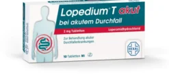 Lopedium T akut bei akutem Durchfall 10 Tabletten