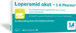 Loperamid akut 1A Pharma 10 Kapseln
