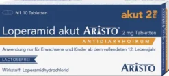 Loperamid Akut Aristo 2 mg 10 Tabletten