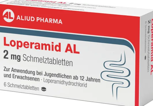 Loperamid Al 2 mg 6 Schmelztabletten