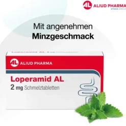 Loperamid Al 2 mg 6 Schmelztabletten