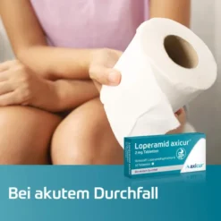 Loperamid Axicur 2 mg 10 Tabletten